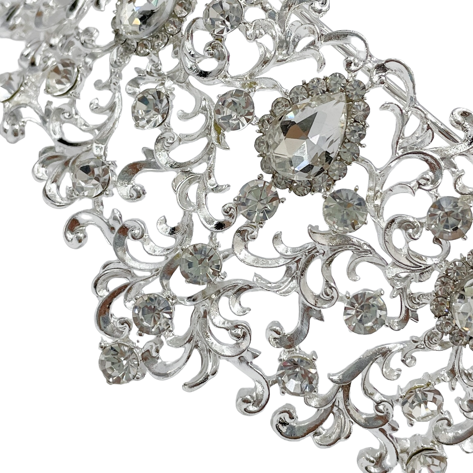 (พร้อมส่ง) เทียร่า 006 สีเงิน มงกุฎนางงาม มงกุฎเจ้าหญิง งานสวย ปราณีต QCเพชรทุกเม็ด สินค้าพร้อมส่งจากไทย