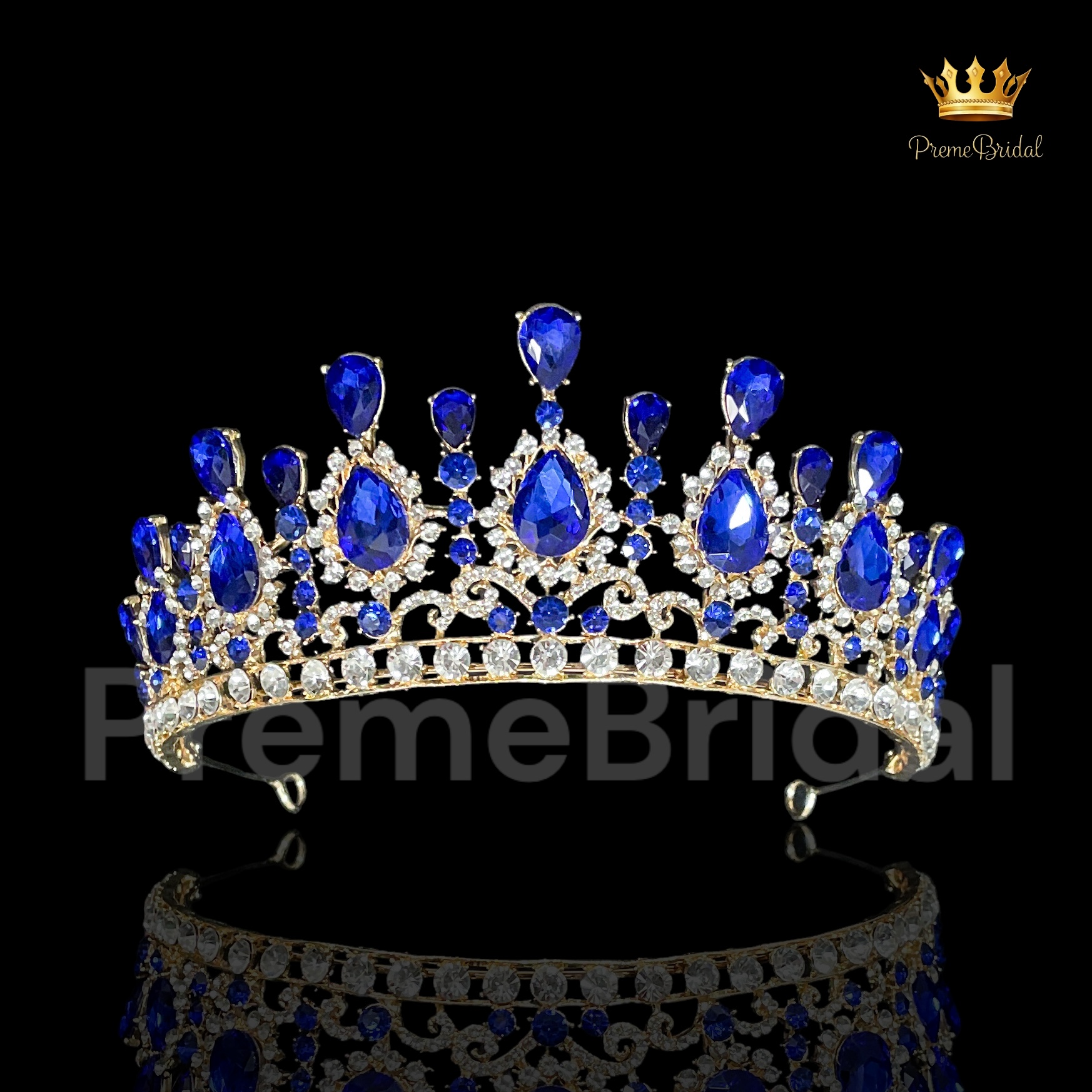 (พร้อมส่ง) เทียร่า 401 มงกุฎนางงาม งานสวย ปราณีต QCเพชรทุกเม็ด สินค้าพร้อมส่งจากไทย