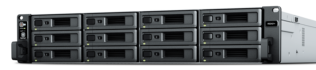 Synology DiskStation RS2421+: 12-bay RackStation (up to 24-bay)