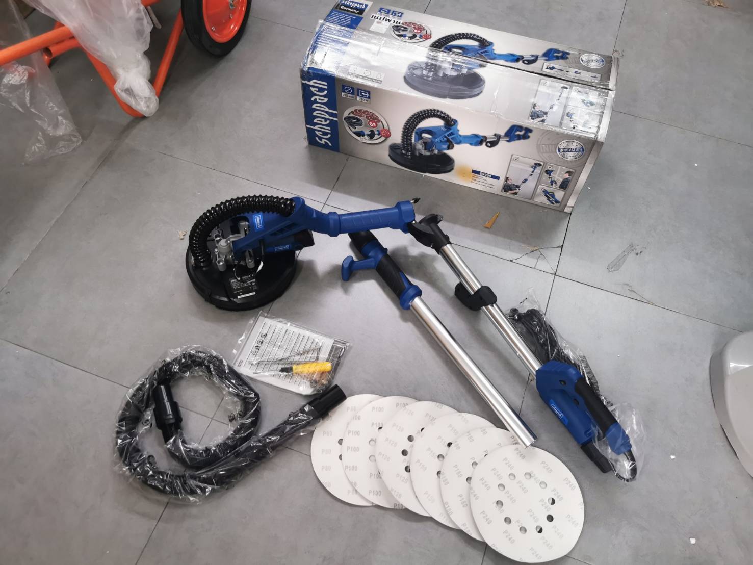 เครื่องขัดผนัง9" DS920T SCHEPPACH