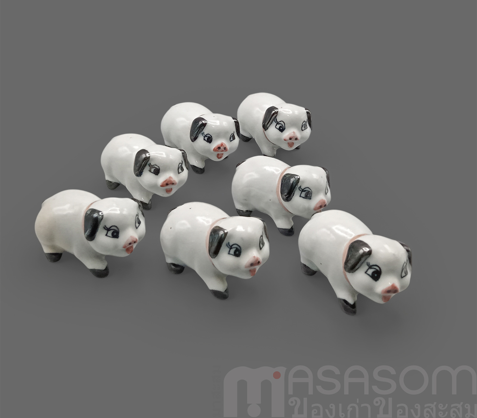 ตุ๊กตารูปหมูเซรามิค