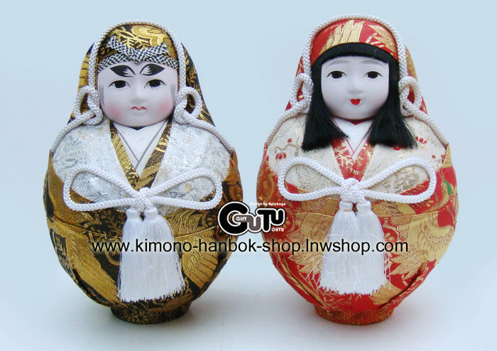 ตุ๊กตาญี่ปุ่น ดารุมะชาย-หญิง