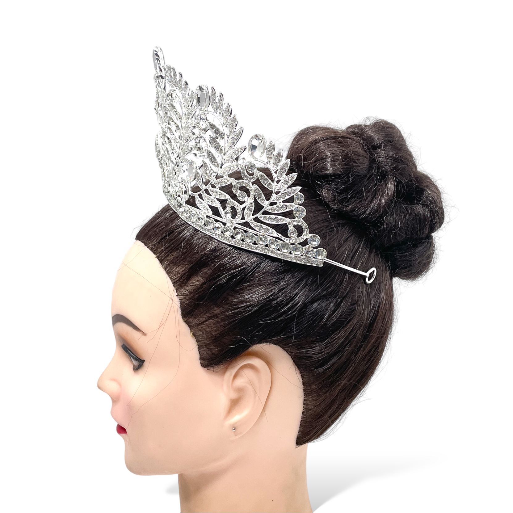 (พร้อมส่ง) เทียร่า 400 มงกุฎนางงาม งานสวย ปราณีต QCเพชรทุกเม็ด สินค้าพร้อมส่งจากไทย