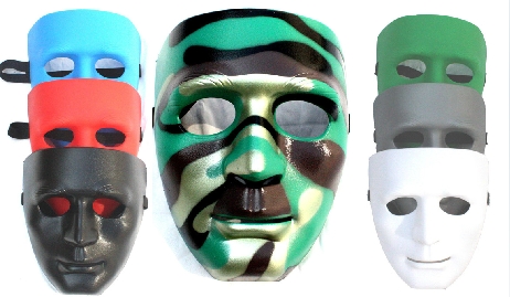 หมวก หน้ากาก วิกผม แบบต่าง ๆ