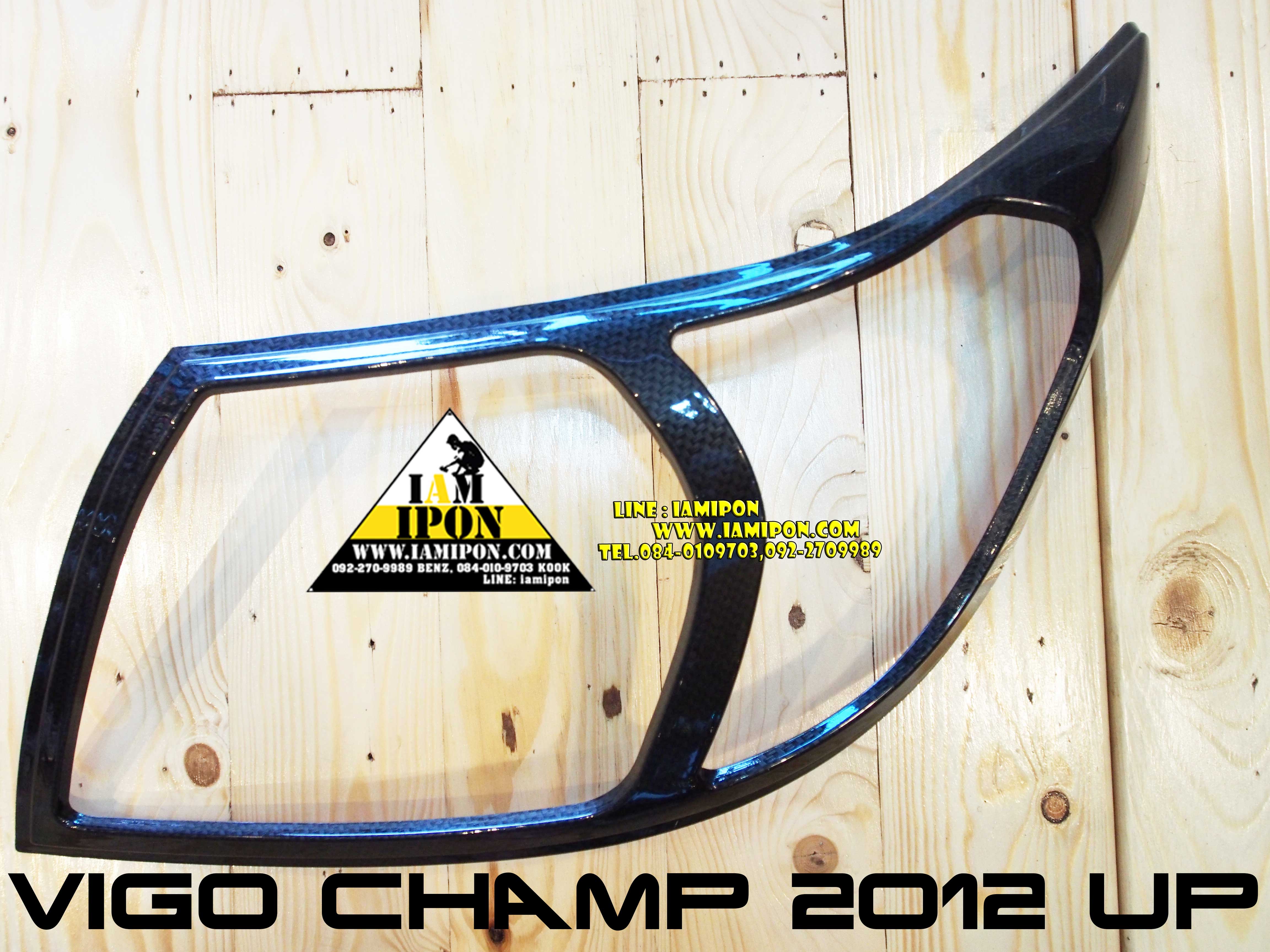 HEAD LAMP COVER CARBON ครอบไฟหน้าคาร์บอนดำ