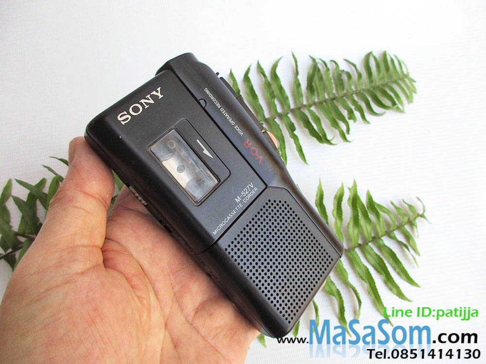 เครื่องบันทึกเทปมินิ Sony