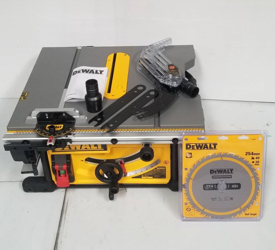 โต๊ะเลื่อยวงเดือน10" DWE7492A-IN DEWALT