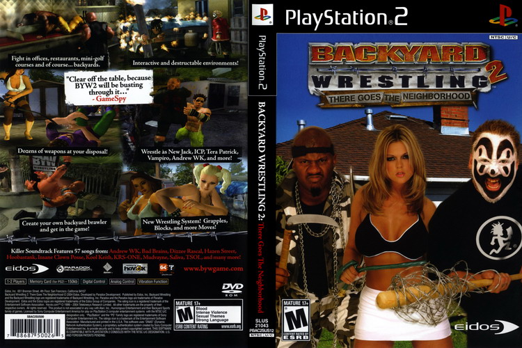 BACKYARD WRESTLING 2 [US : DVD5 1 Disc]