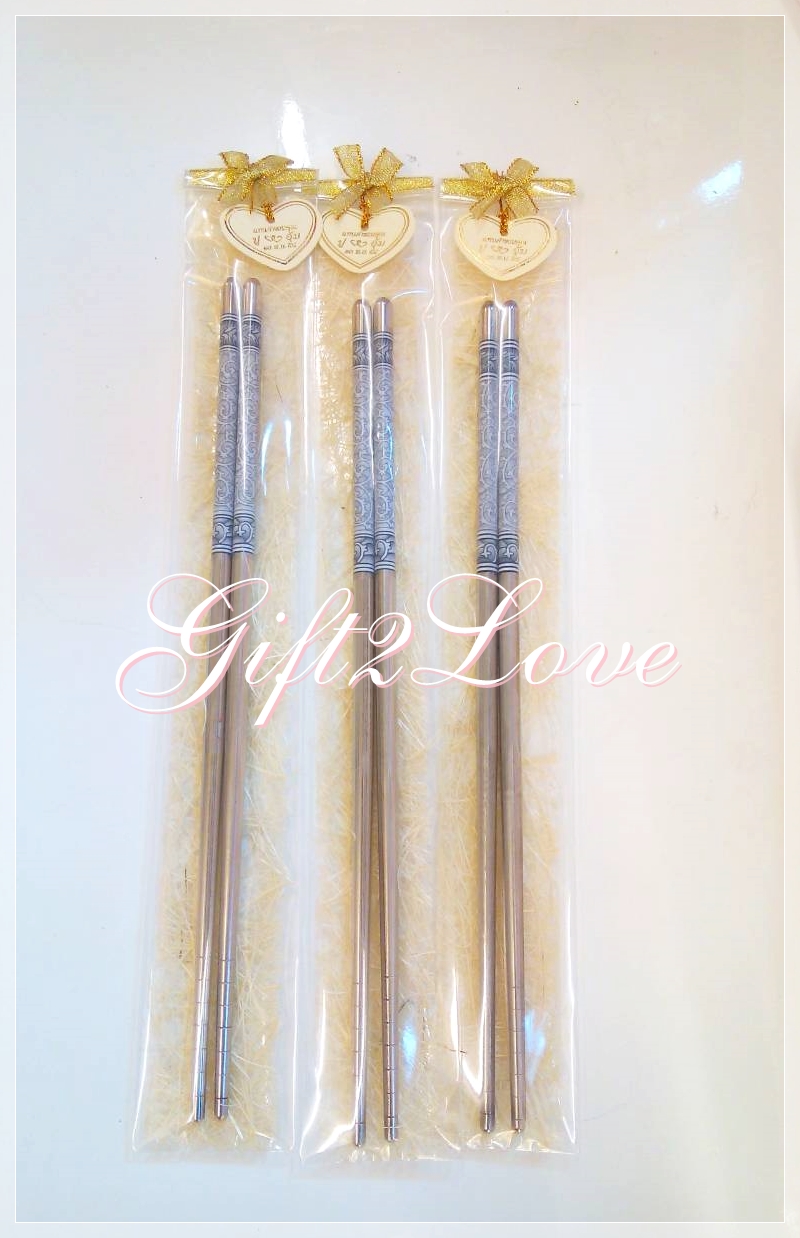 ตะเกียบเกาหลีลายกนก