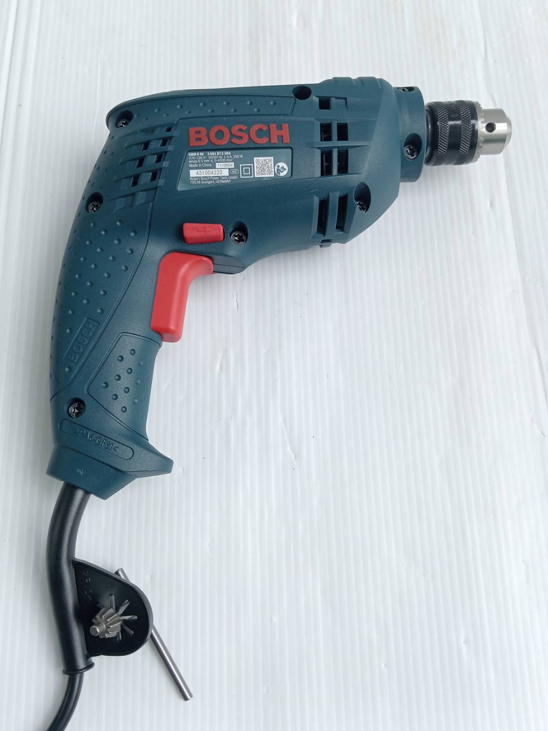 สว่านไฟฟ้า 2หุน GBM6RE BOSCH 06014725K0