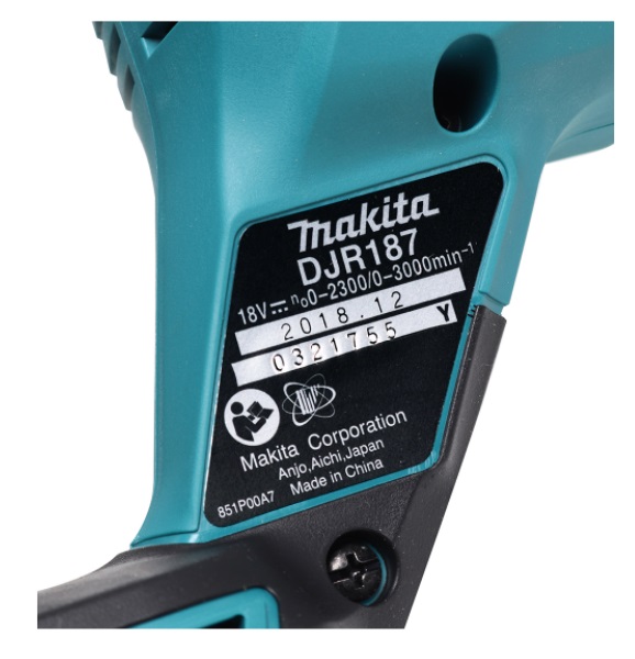 เซเบอร์ไร้สาย18V DJR187Z MAKITA