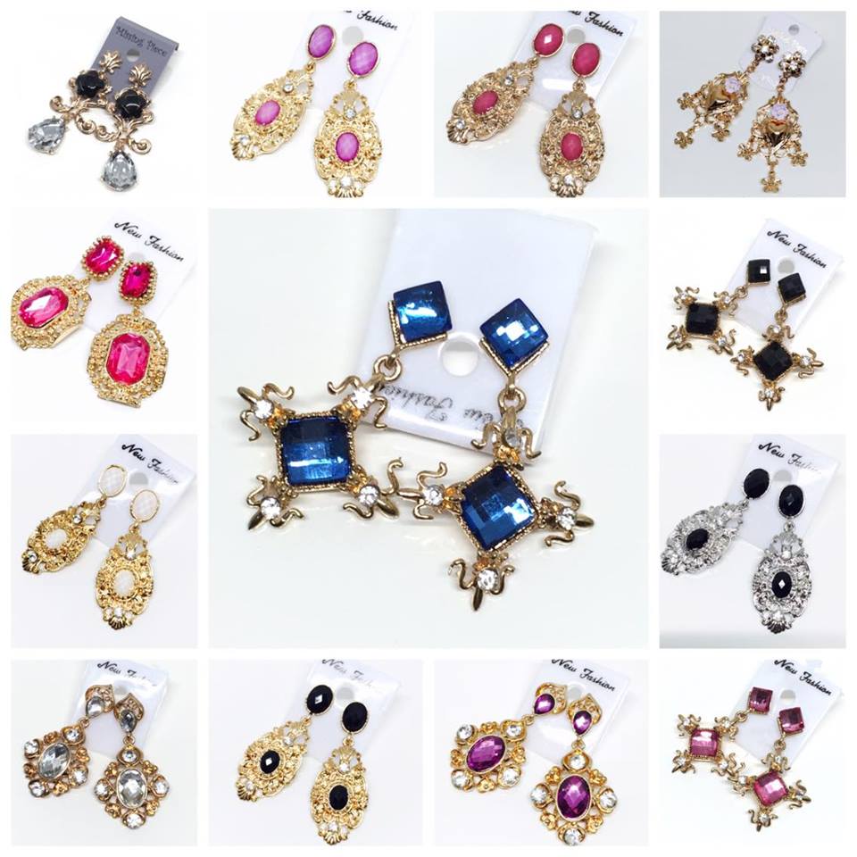 (พร้อมส่ง) ต่างหูคละแบบ คู่ละ 50 บาท
