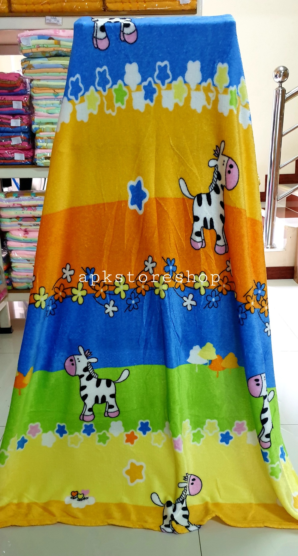 ขายส่ง ผ้าห่มนาโน แบบบาง #APK57-ลายการ์ตูน ส่ง 57 บาท