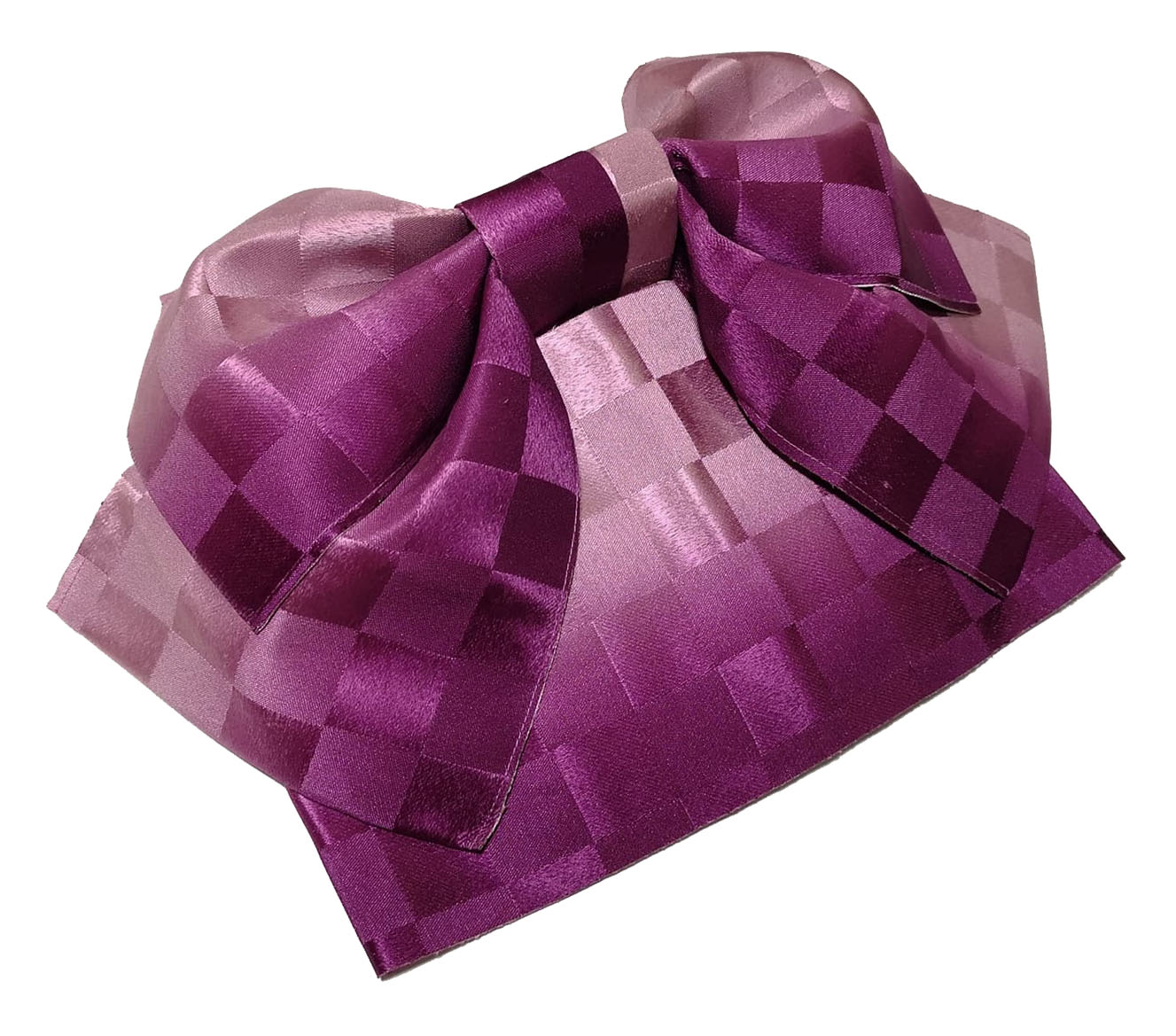 ชุดกิโมโนสีเทาอมม่วง ลาย04