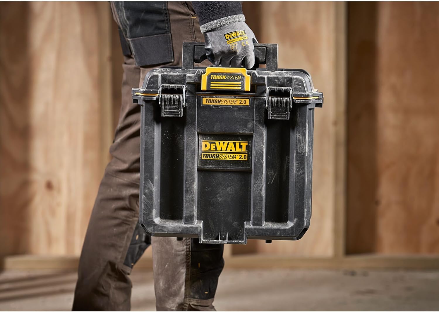 กล่องเครื่องมือทรงลึกขนาด1/2 DWST08035-1 DEWALT TOUGHSYSTEM 2.0