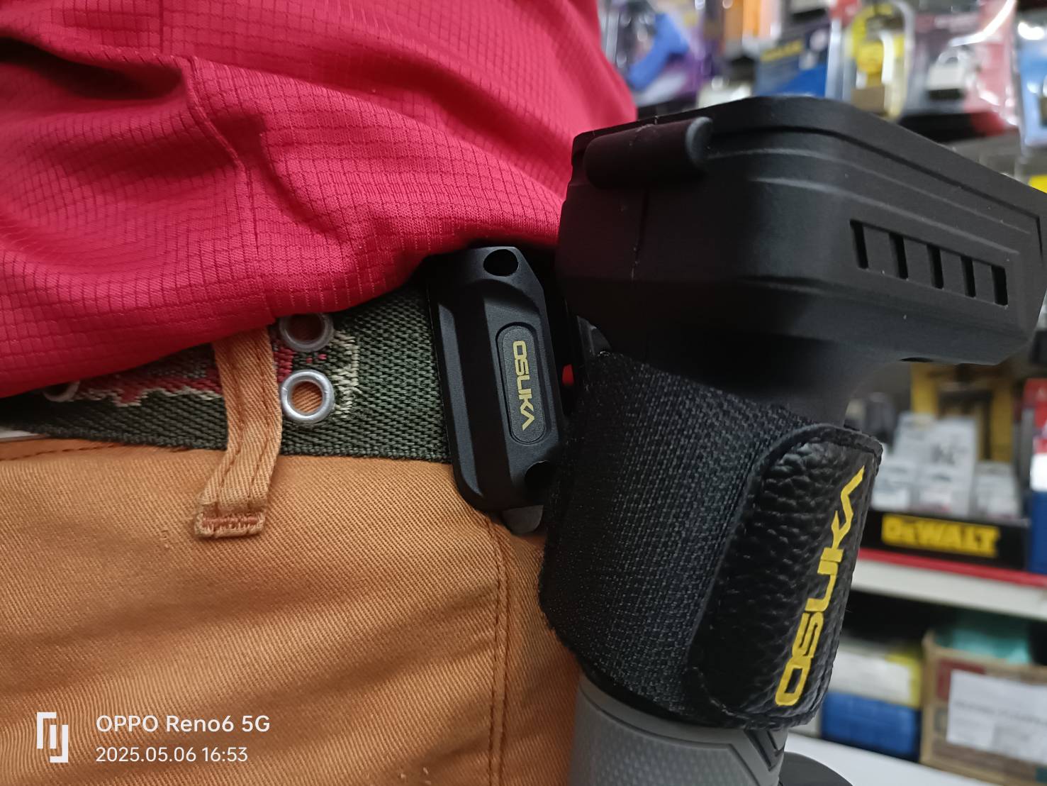 คลิปหนีบสว่านคาดเอว OSTB23401 OSUKA