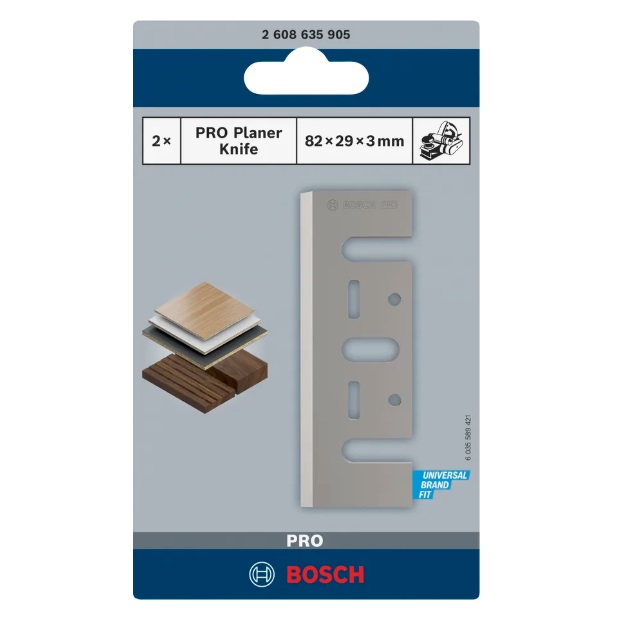 ใบกบ3" HSS (82mm.) BOSCH 2608635905