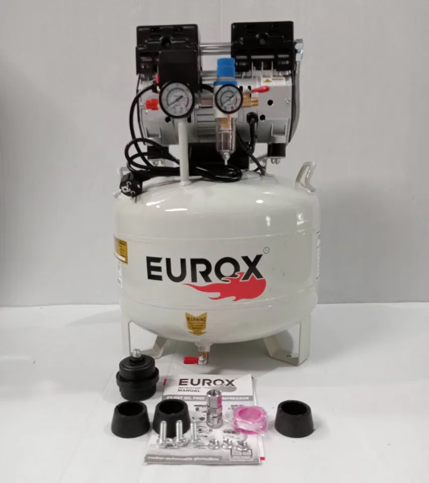ปั้มลม35ลิตร OS35L EUROX ทรงตั้งประหยัดพื้นที่