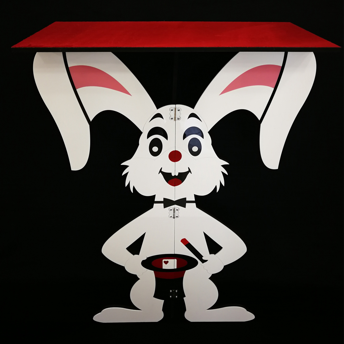 โต๊ะมายากล ลายกระต่าย rabbit table