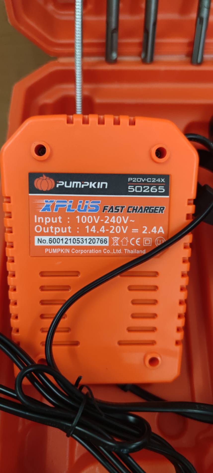 สว่านโรตารี่20V ไร้แปรงถ่าน INF-26RHBL PUMPKIN