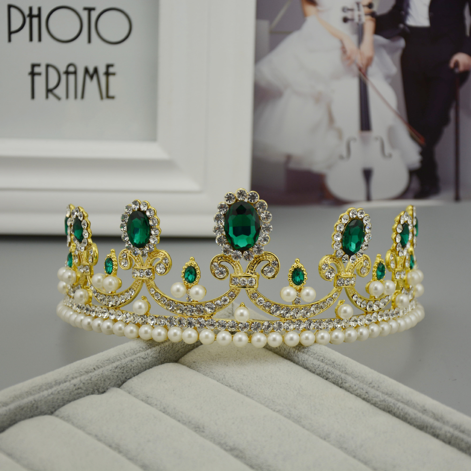 (พร้อมส่ง) เทียร่า 059 สีเขียว