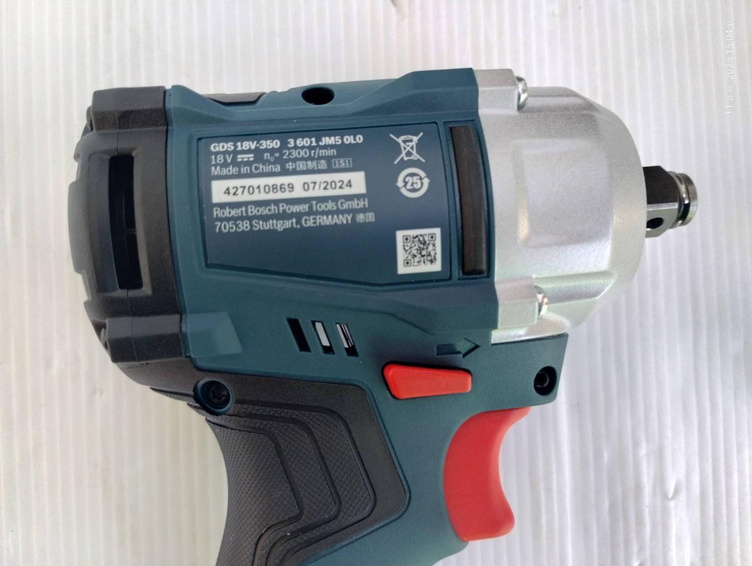 บล็อกไร้สาย1/2 GDS18V-350 BOSCH KIT