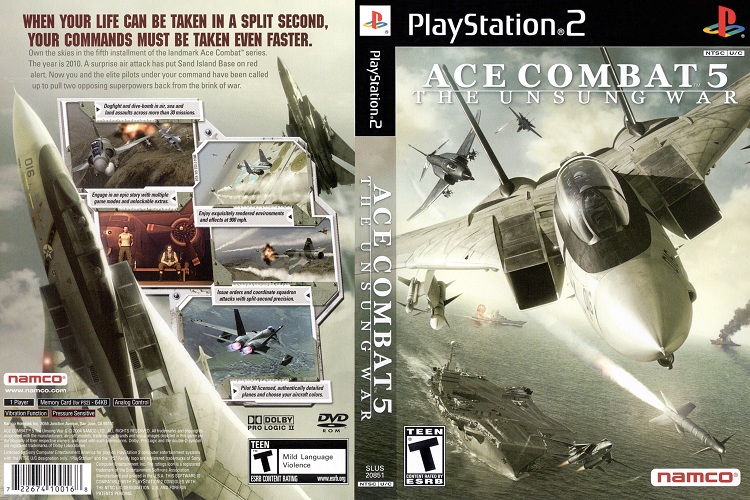 ACE COMBAT 5 [US : DVD5 1 Disc]