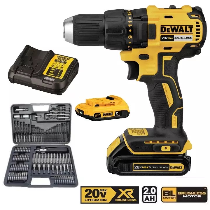 สว่านไขควงไร้สาย20V DCD7771D2A DEWALT