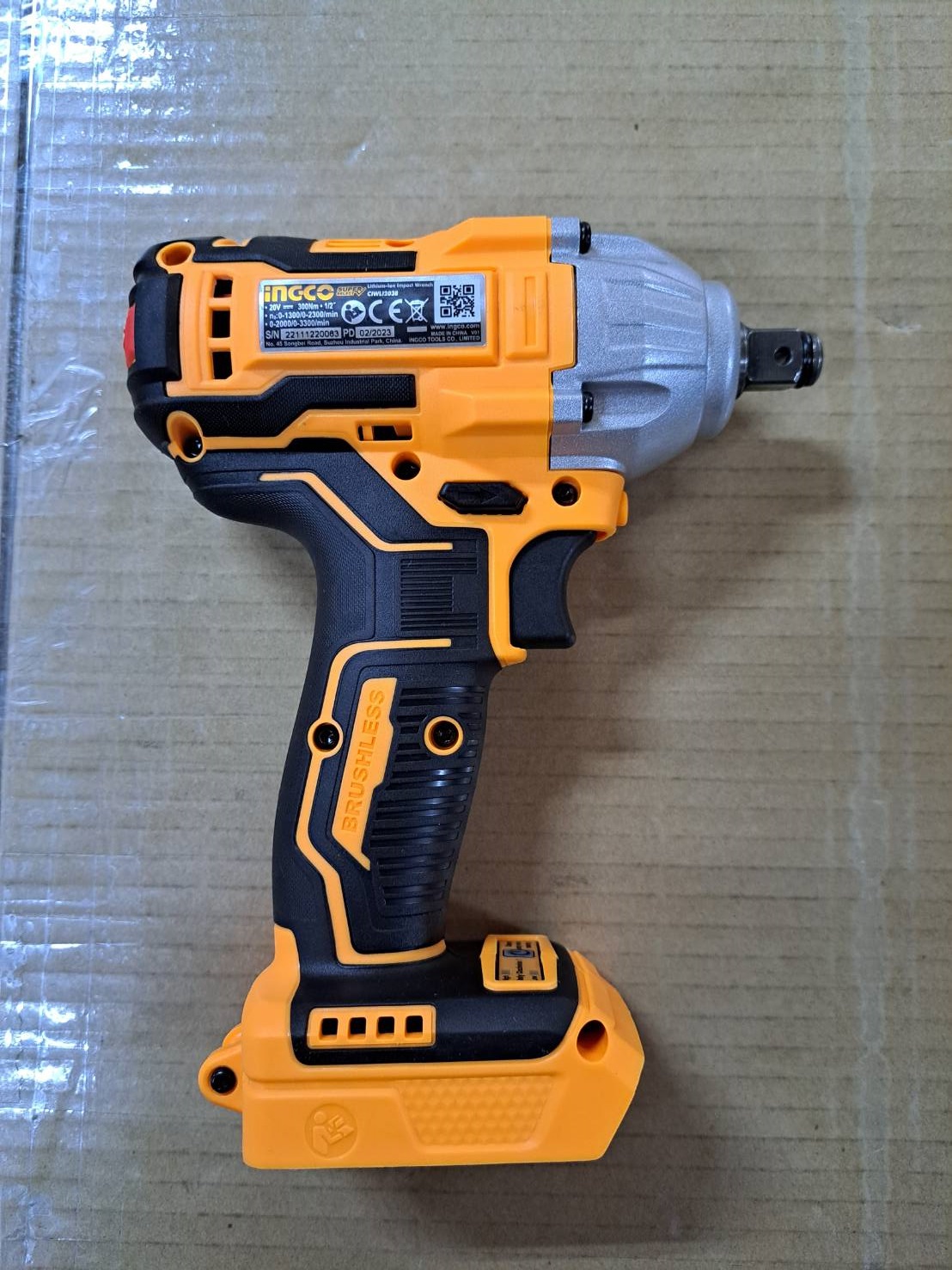 คอมโบ้บล็อกแบต1/2 COSLI23011 INGCO