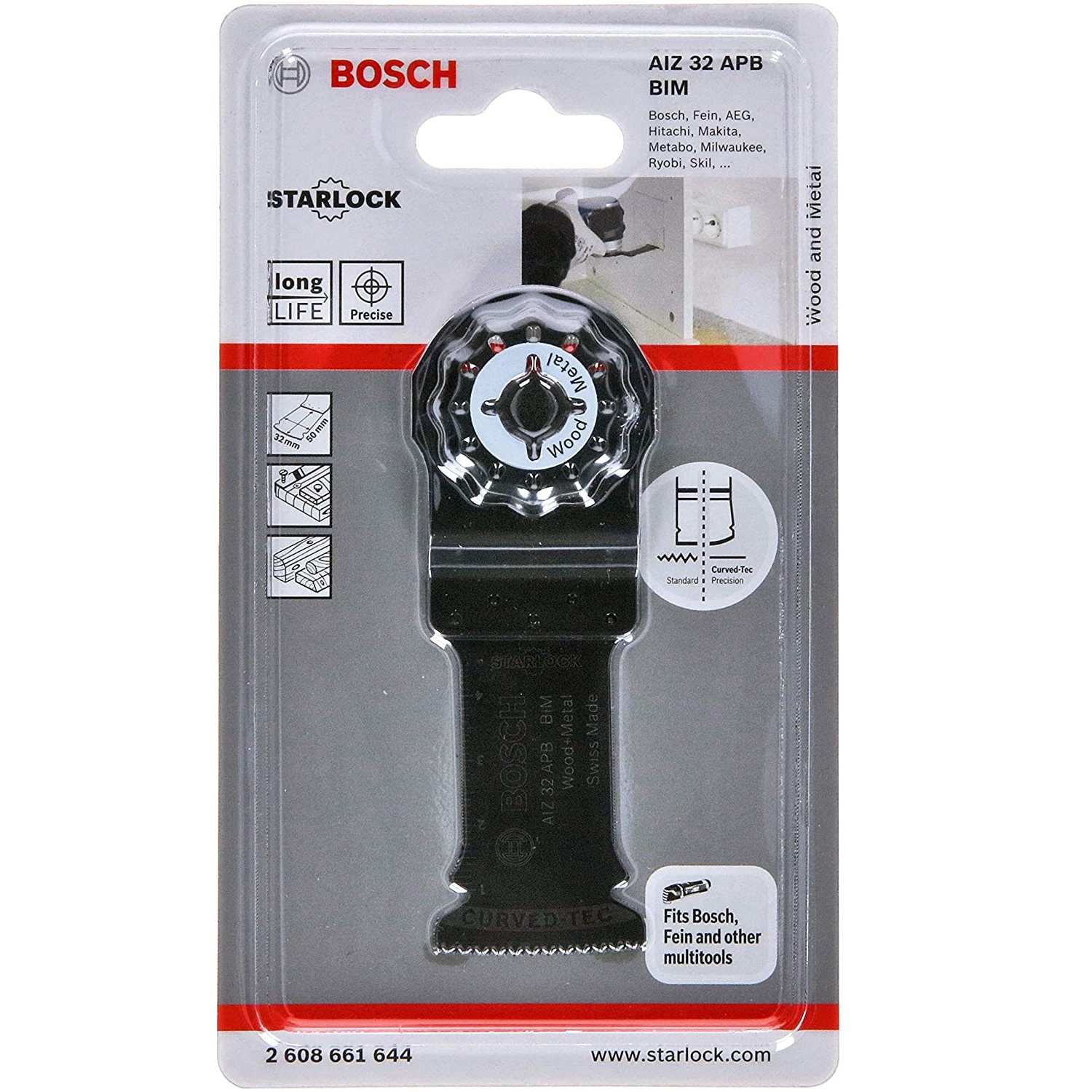 ใบมัลติทูล AIZ32APB BOSCH #2608661644