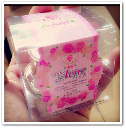 กล่อง ตลับครีม/กระปุกครีม ขนาด 5.2 x 5.2 x 4.8 cm