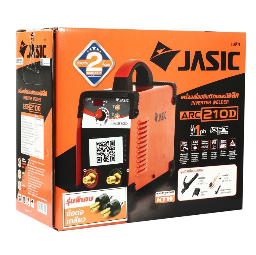 เครื่องเชื่อม2ระบบ MMA / LIFT TIG ARC210D JASIC