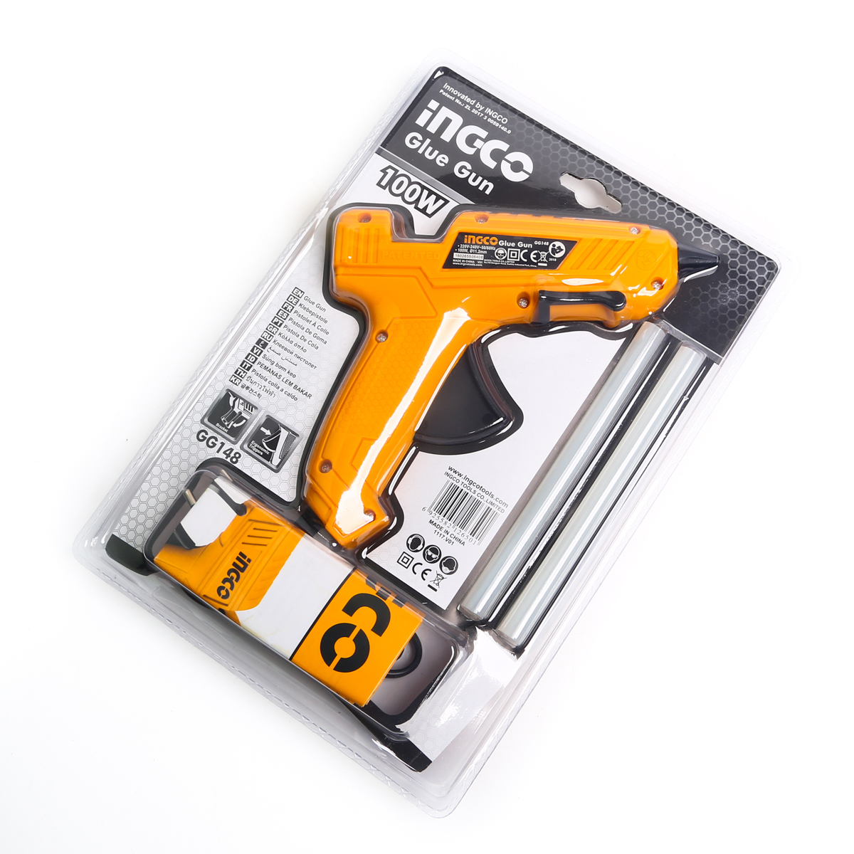 INGCO ปืนยิงกาวไฟฟ้า 100W รุ่น GG148
