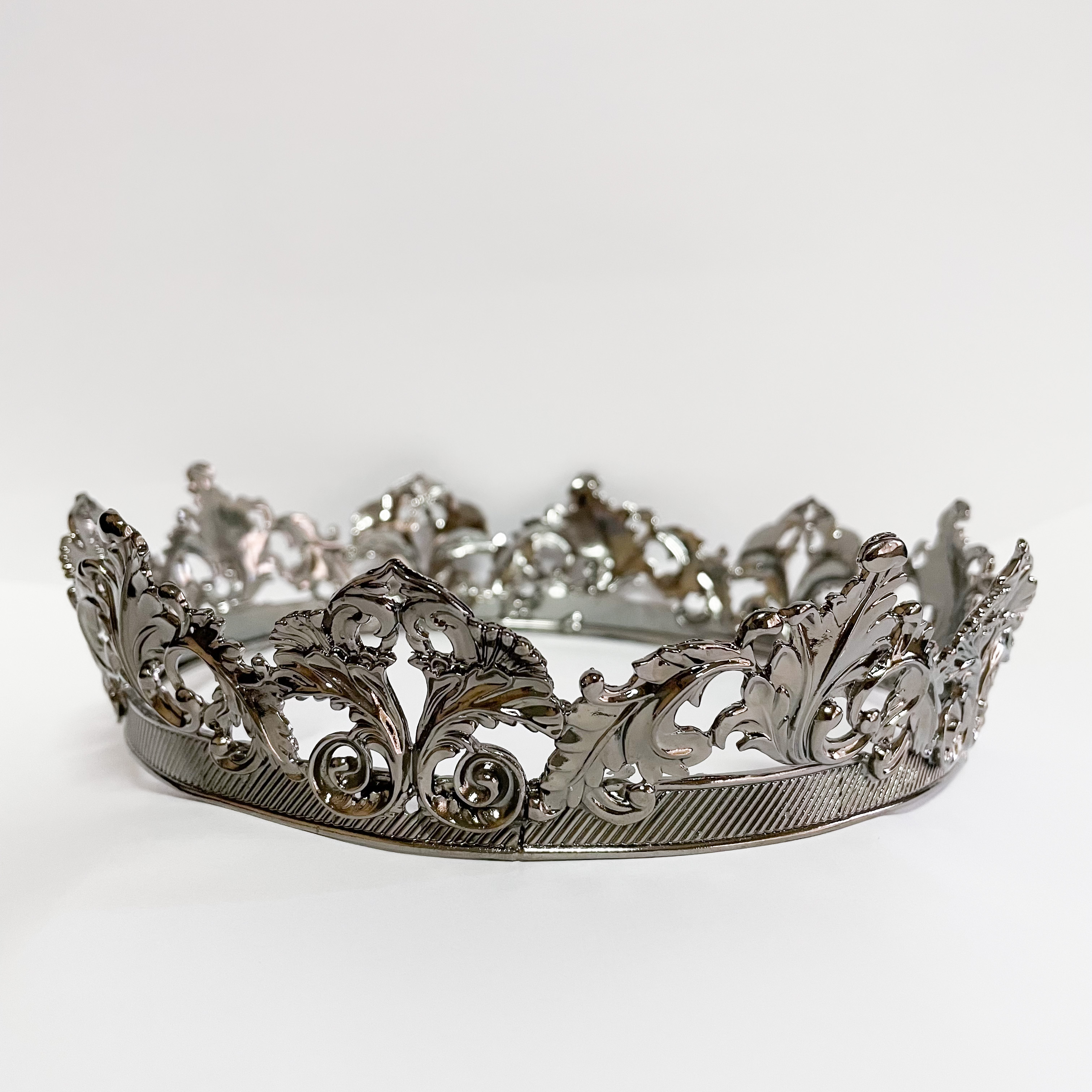 (พร้อมส่ง) มงกุฏผู้ชาย 077 มงกุฎสีดำ เจ้าชาย พระราชา การประกวด สินค้าพร้อมส่ง ไม่ต้องรอนาน งานพรีเมี่ยม ส่งด่วนจาก จ.อุบลราชธานี