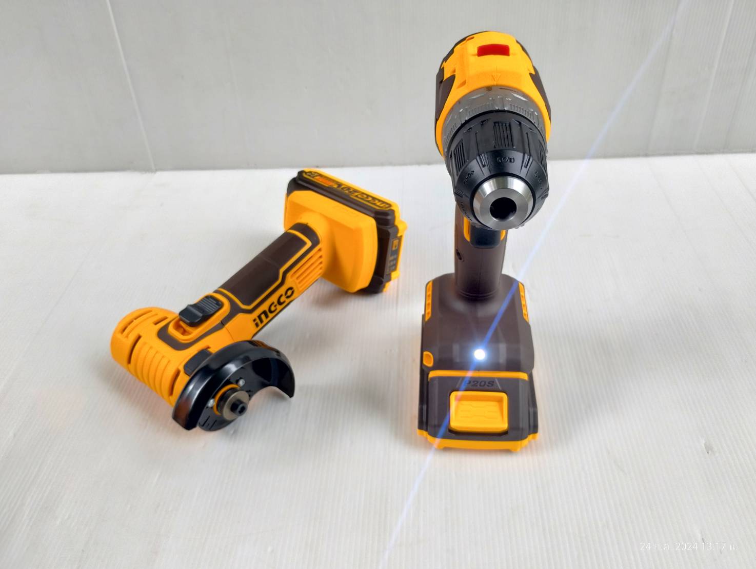 INGCO Combo Set เจียร์มินิ+สว่านไร้สาย CKLI20278