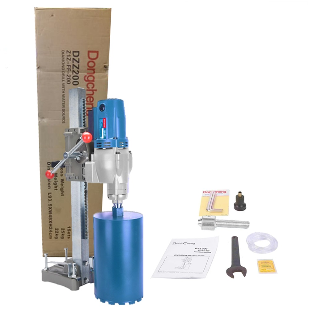 เครื่องเจาะคอริ่ง8" DZZ02-200S DONGCHENG