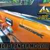 EGDE PROTECTOR PICKUP FULL FORD RANGER T6-MC WILDTRAK 2018 กันรอยขอบกระบะสีไวล์ดแทรคฟอร์ดเรนเจอร์ T6-MC 2018