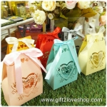 กล่องฉลุทรงสูง หลากสี