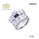 แหวนคู่เพชร ประดับเพชรCZ แหวนเพชรเม็ดชูคู่กับแหวนแถวล็อค เพชรแวว วาว สวยงามจับใจ สแตคเป็นคู่ ลองแหกกฎการใส่แหวนแบบปกติบ้าง จะรู้ว่าความสนุกมันอยู่ไม่ไกลค่ะ