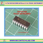 1x ไอซี SN74HC595N ชิฟรีจีสเตอร์ 8 บิต TEXAS INSTRUMENT