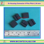 5x Housing Connector 6 Pins Pitch 2.54 mm (คอนเน็คเตอร์แบบ 6 ขา)