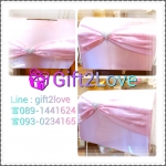 กล่องรับซองหีบสมบัติผ้าไหม คาดโบว์ใหญ่ ติดหัวใจเพชร