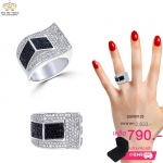 แหวนเพชรcz ประดับเพชร CZ แหวนทรงแปลกตา ดีไซน์เก๋ไก๋ทันสมัย มีคอลเลคชั่นที่โดดเด่นด้วยประกายเพชรเจิดจรัส