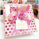 ผ้าแพรรับไหว้ ขนาด 5 ฟุต แพคเกจชะลอมฝาครอบ