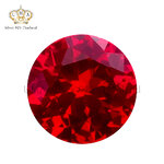 เพชรCorundum 7A คอรันดัม ทรงกลม สีแดง เข้ม ดาร์ค รูบี้ เบอร์ 8 (Ruby Dark Corundum No.8 ROUND) - Size 3.00mm - 1แพ็ค - 500เม็ด