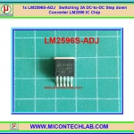 1x LM2596S-ADJ Switching 3A DC-to-DC Step down Converter LM2596 IC Chip