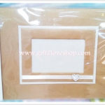 สมุดอวยพรแบบผ้าไหมลายสามารถใส่รูปได้