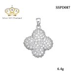จี้เงินแท้925ประดับเพรชแท้สวิส เกรดดี น้ำใส ,จี้,จี้ เงิน,จี้ เงิน แท้,จี้ เพชร,จี้ เพชร แท้ ราคา ถูก,จี้แฟชั่น,จี้ผู้หญิง,จี้สวยๆ,Pendant silver925