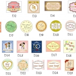 แบบป้ายชื่อ