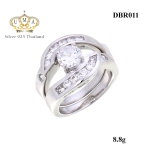 แหวนคู่ ประดับเพชรCZ แหวนชูเพชรเม็ดโตๆ สแตคแบบซ้อน 2 จะใส่แค่วงเดียวให้เป็นสไตล์เรียบๆ หรือจะใส่หลายๆวงผสมกับแหวนแฟชั่นที่มีอยู่แล้วก็เริ่ดไม่เบาเลยล่ะค่ะ